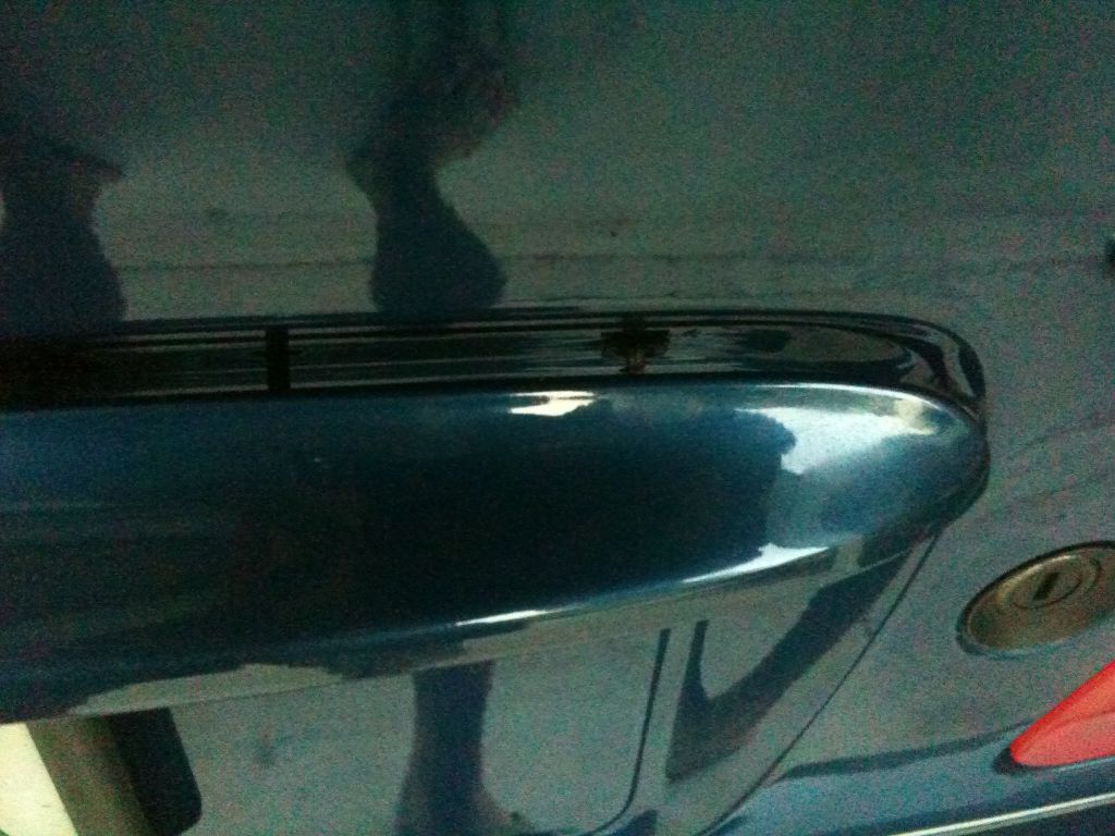 Bmw e46 trunk lid grip fix #3