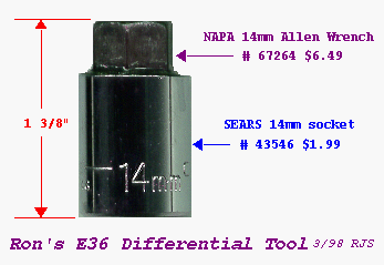 14mm hex wrench